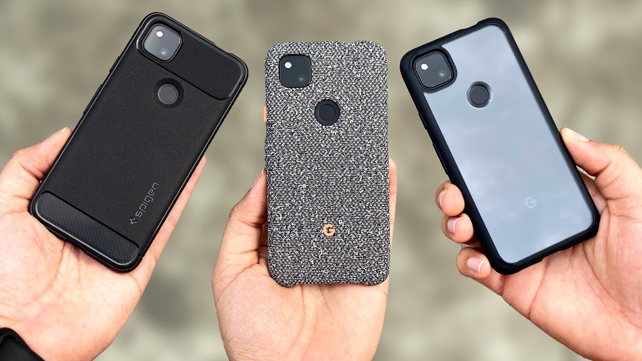 Best Cases for Google Pixel 4a & 4a 5G - Spigen, Caseology, Poetic, Ringke, Static Grey
