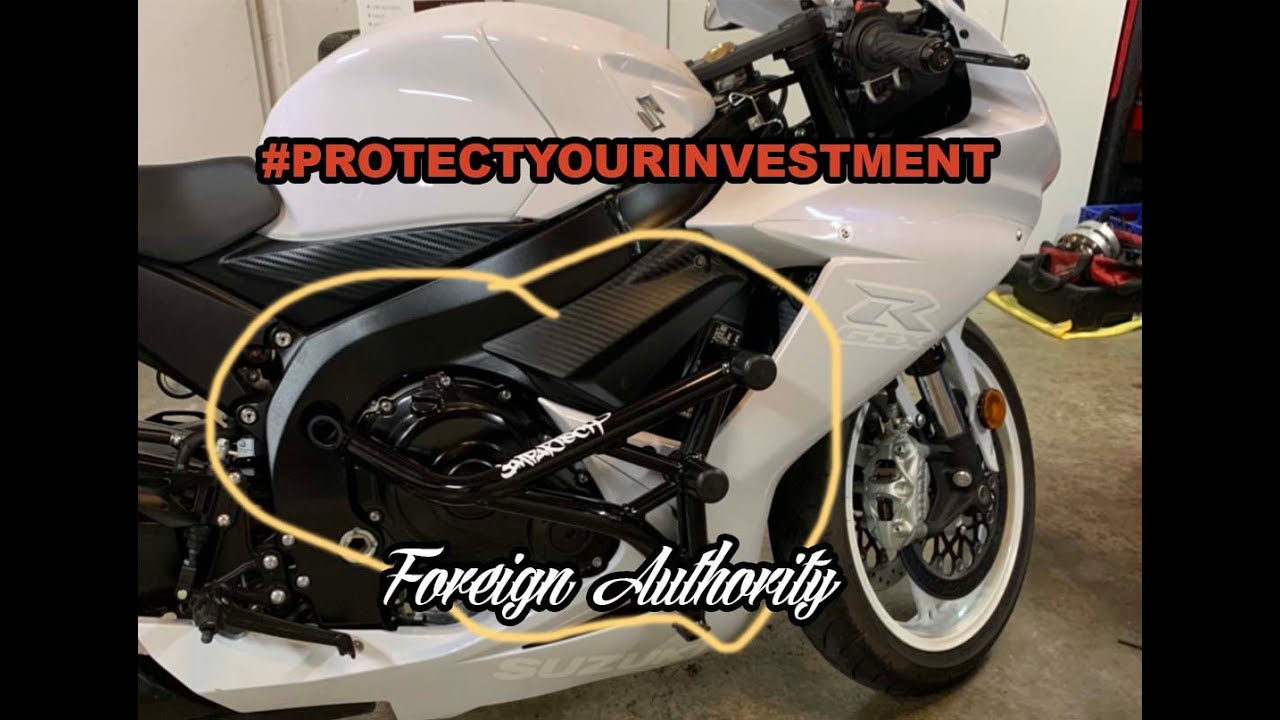 Impaktech Crash Cage Install on 2019 Suzuki GSX-R600