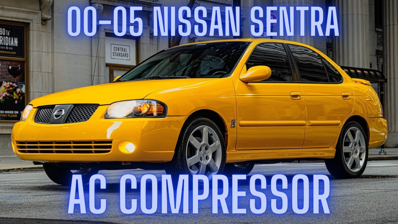 Nissan Sentra 2000-2005 Как заменить компрессор кондиционера