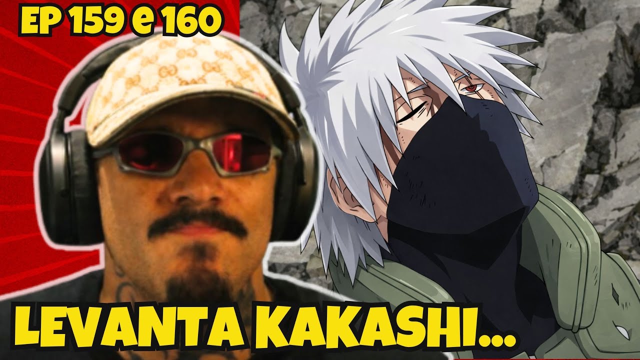 PAIN vs KAKASHI - Episódios 159 e 160  - SNOPEY assistindo NARUTO SHIPPUDEN
