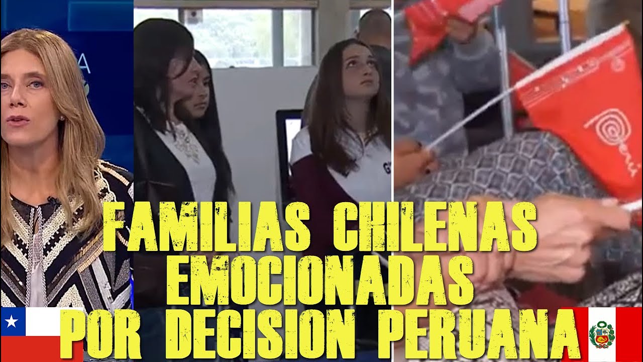 PRENSA CHILENA EMOCIONADA DESPUES DE DECADAS, FINALMENTE PERU Y CHILE FIRMAN ACUERDO