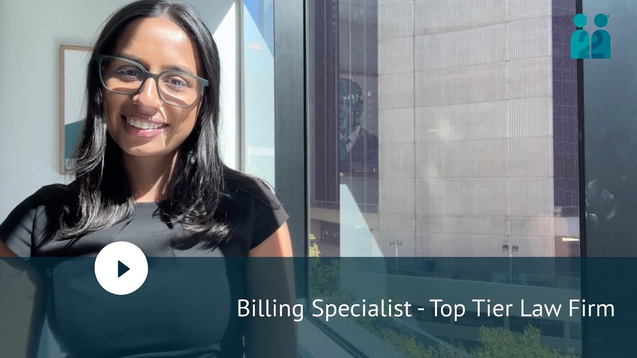 Billing Specialist - Top Tier Law Firm