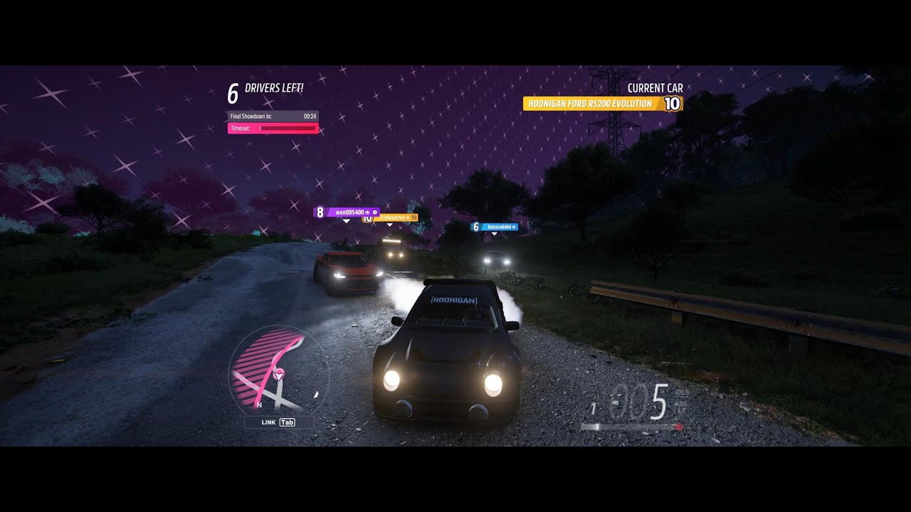 Forza Horizon 5 - Eliminator (Вышибала) | RS200 Night Final Showdown
