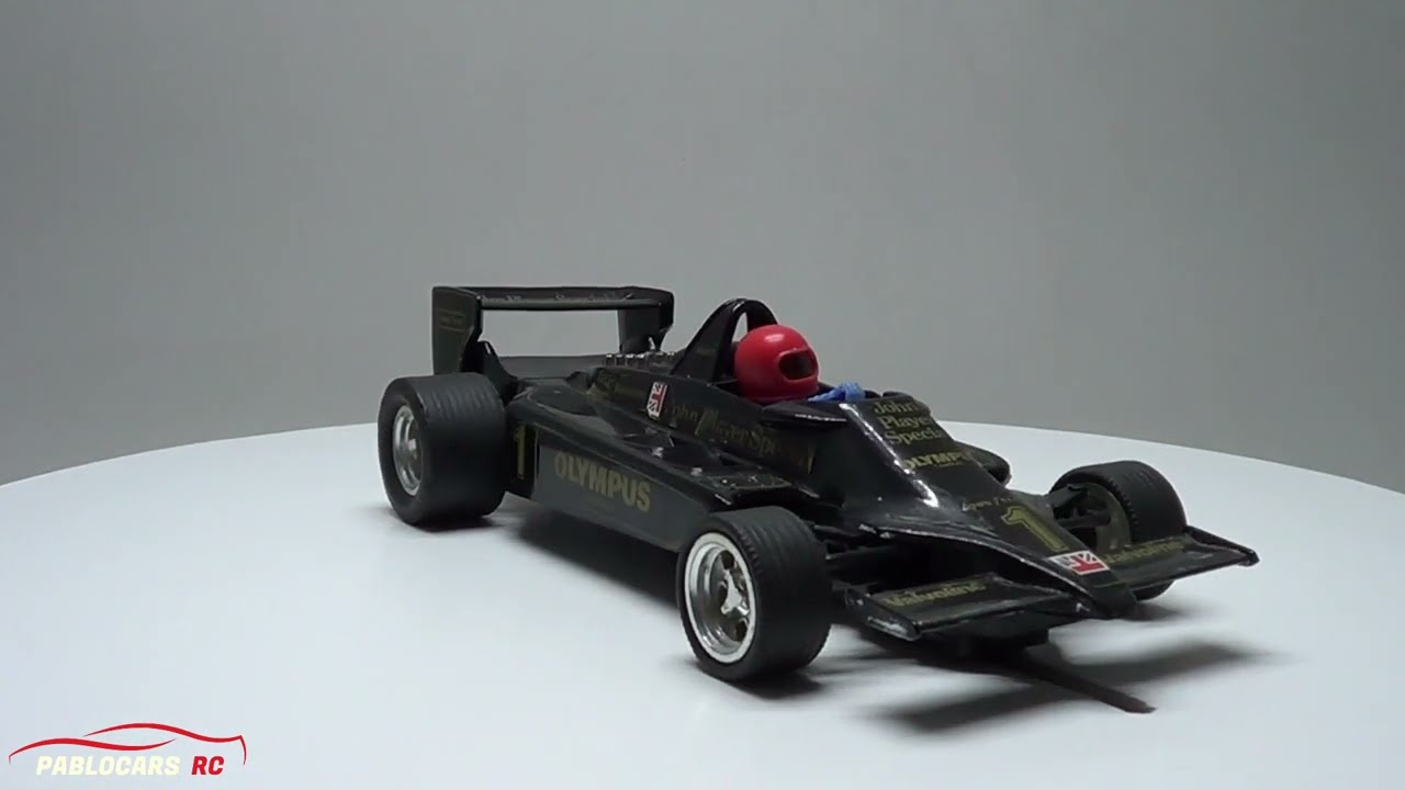 Lotus MK-4 F-1 1979 Nº1 Mario Andretti. Scalextric Exin Ref.4059