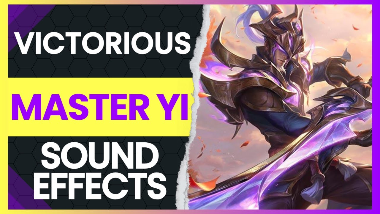 Victorious Master Yi Ability Showcase 🔥 | League of Legends Sound Effects (SFX)