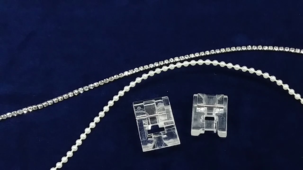 52 Piece Pressure Foot Kit: Beads and Rhinestones