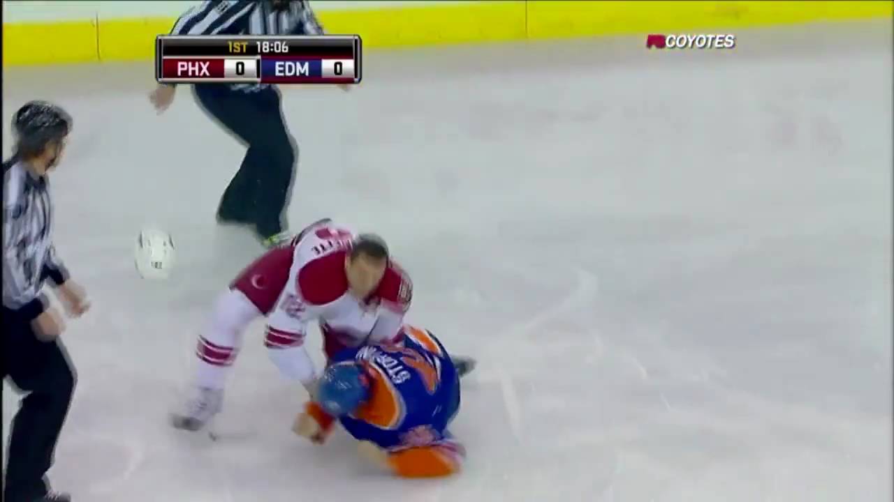 Paul Bissonnette vs Zack Stortini Nov 23, 2009