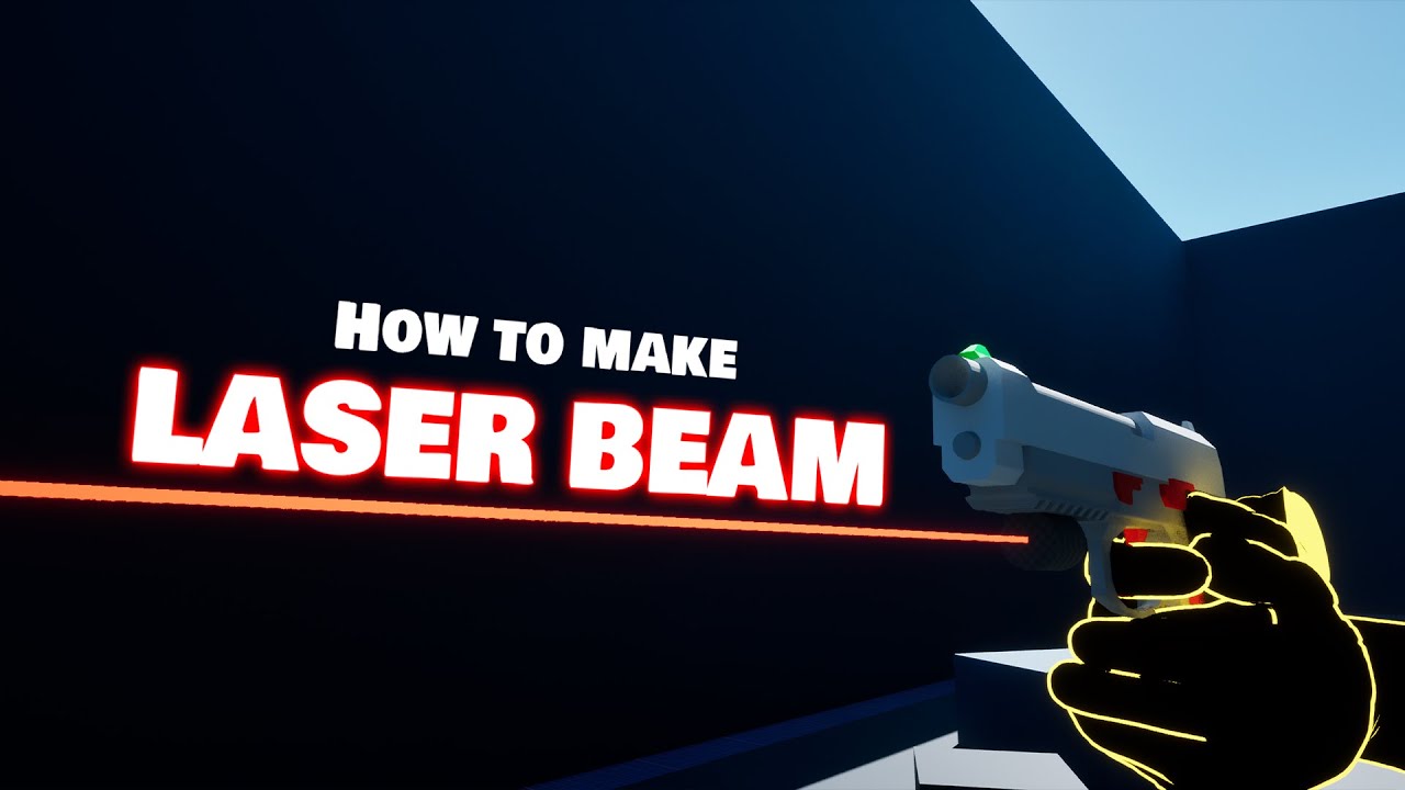 Unreal Engine 5 How to make LASER