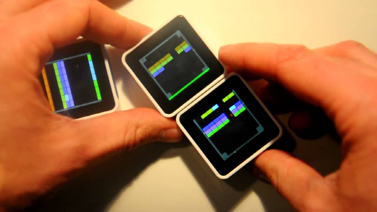 Sifteo Pong Experiments