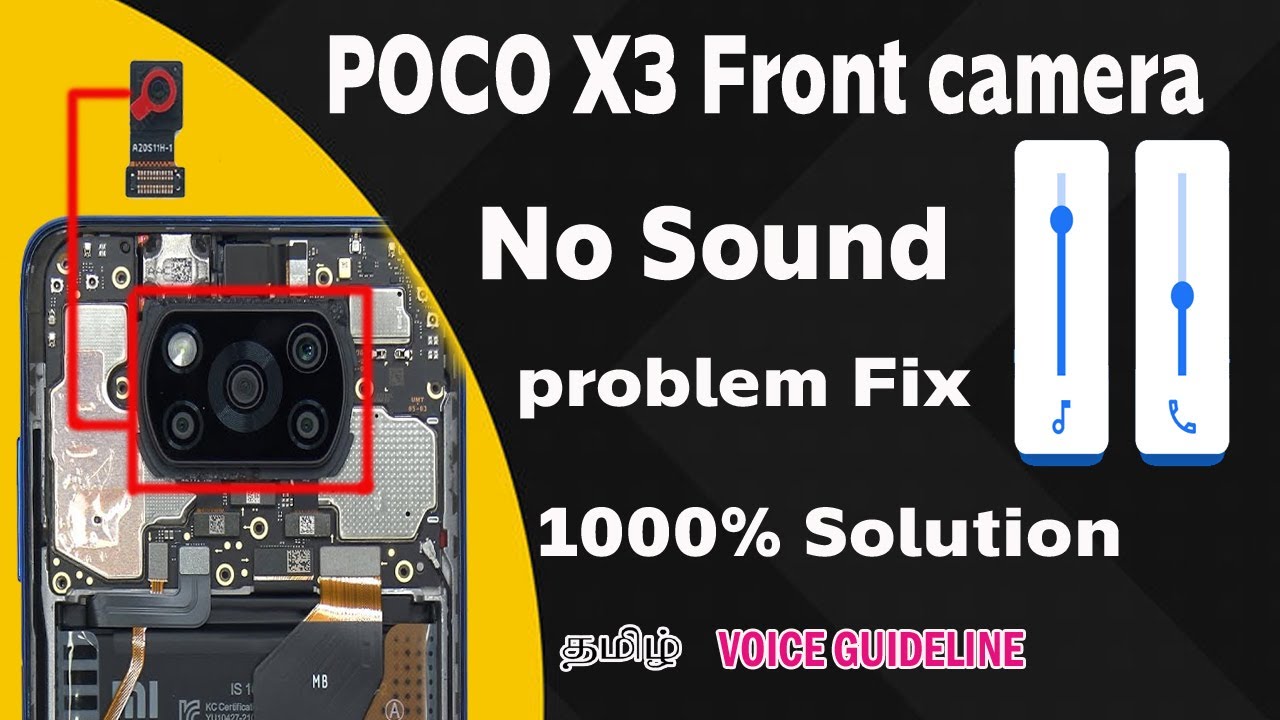POCO X3 CAMERA RINGTONE PROBLEM FIX 1000% TESTED SOLUTION