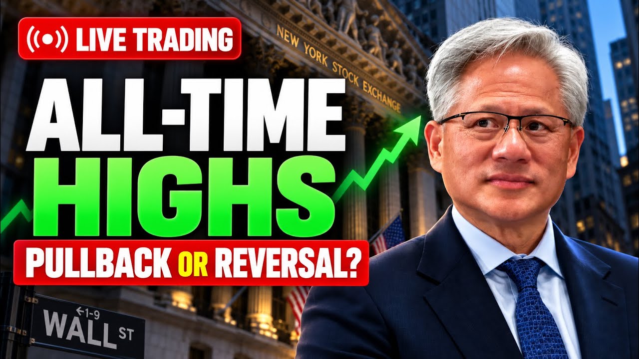$NVDA $TSM All-Time Highs 🚨 Yields, FOMC Minutes Ahead | Live Trading Stock Market Today