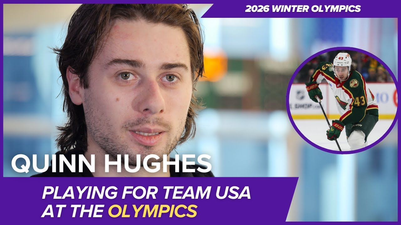 Quinn Hughes on Olympics, family and chasing gold | Road to Milan 2026