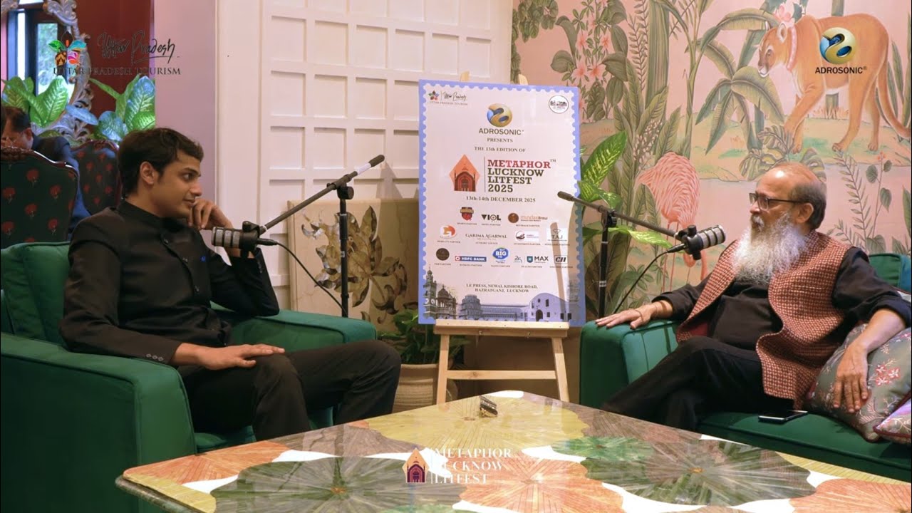 Dr. Alok Bajpai X Metaphor Lucknow Litfest 