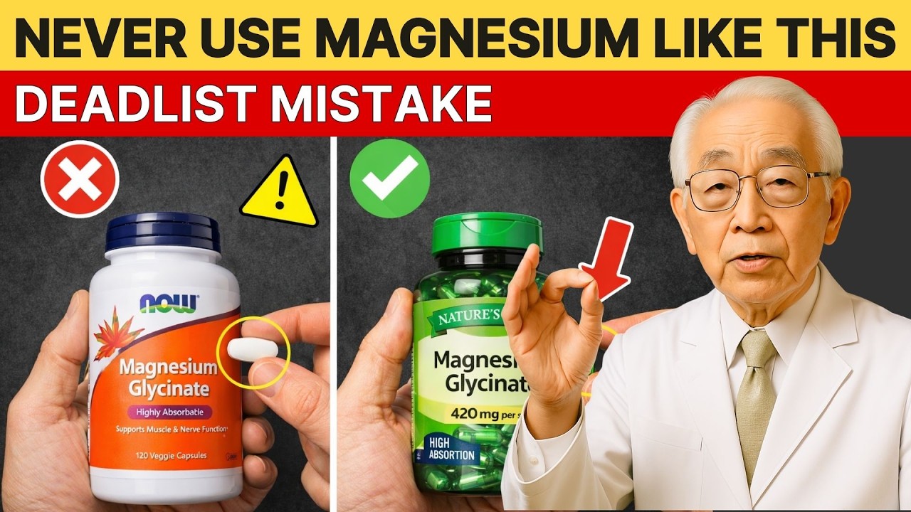 Japan’s Oldest Doctor: Avoid THESE 6 Magnesium Glycinate Mistakes