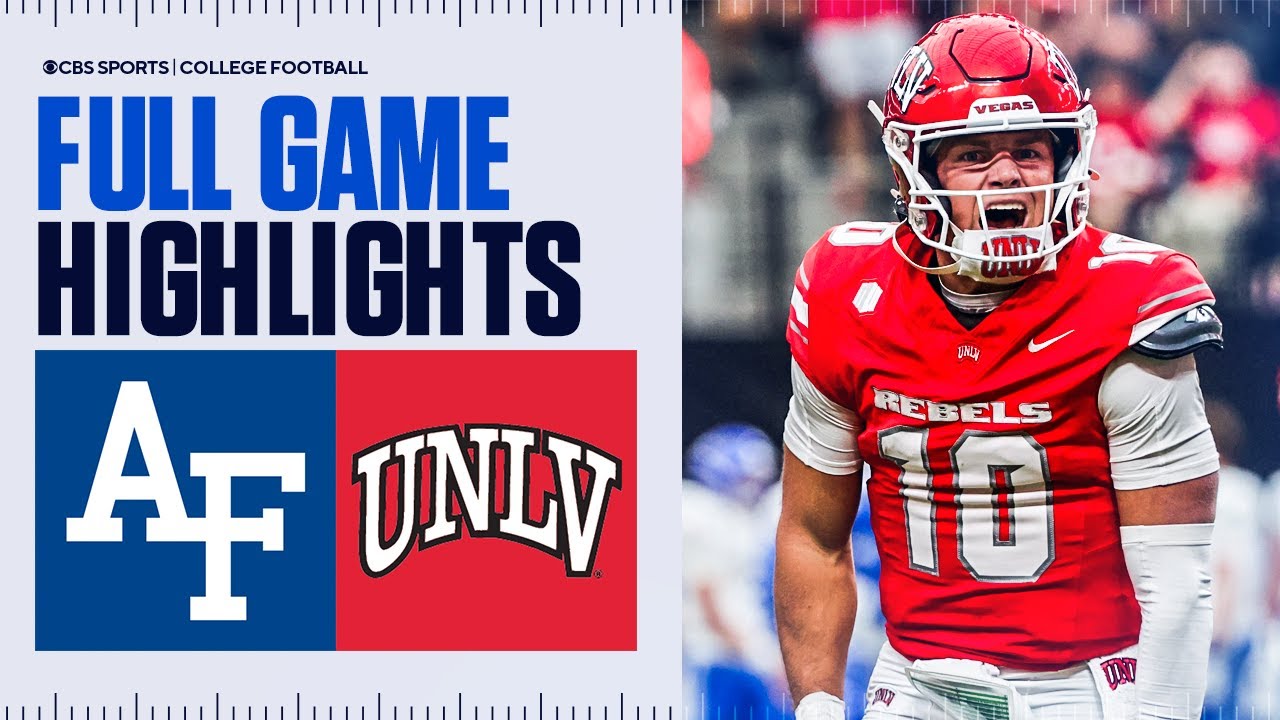 Air Force Falcons vs UNLV Rebels | Full Game Highlights | CBS Sports College Football