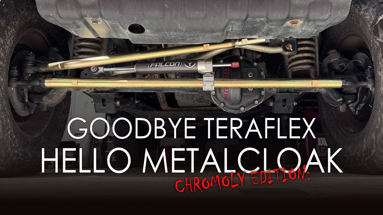 MetalCloak Chromoly Drag Link and Tie Rod: A Game-Changer!