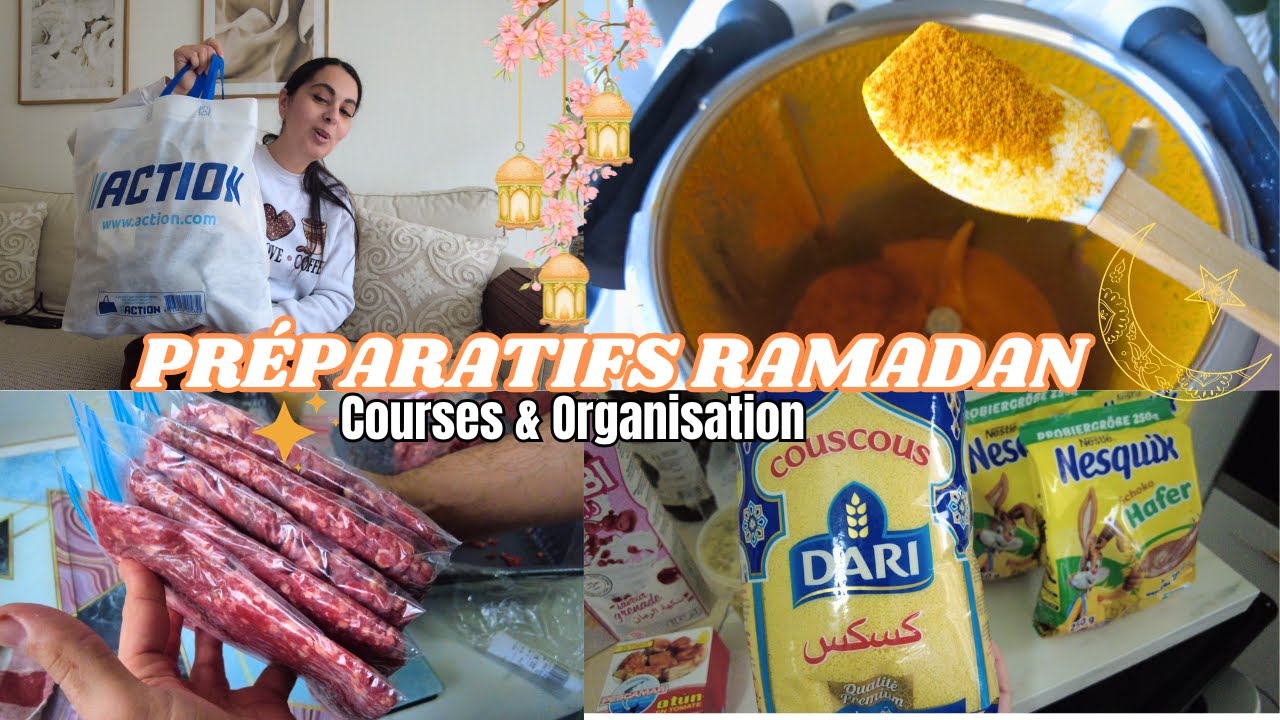 🌙HAUL ACTION & COURSES SP&Eacute;CIALES RAMADAN ✨️! Pr&eacute;paratifs, Bons Plans & Indispensables⭐️