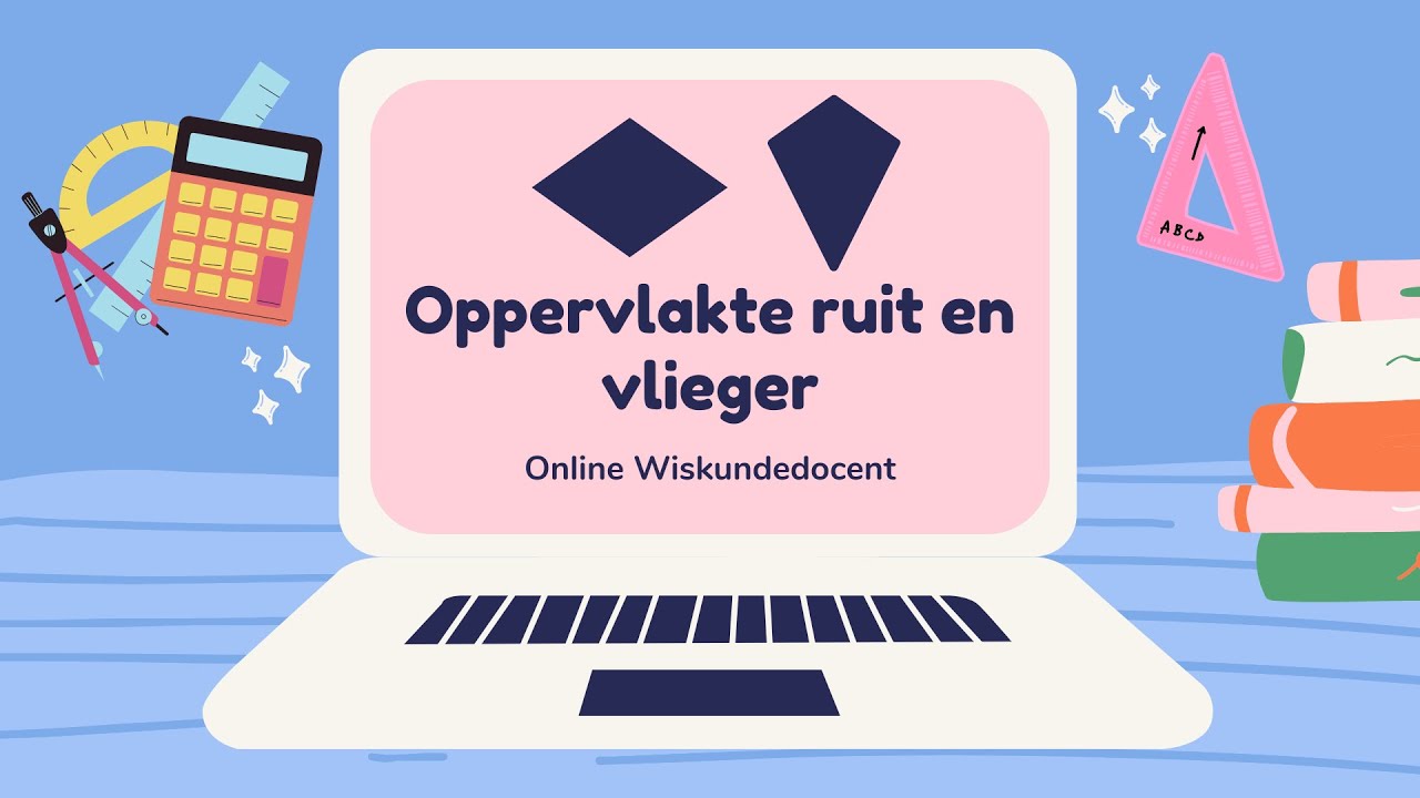VMBO: Oppervlakte ruit en vlieger