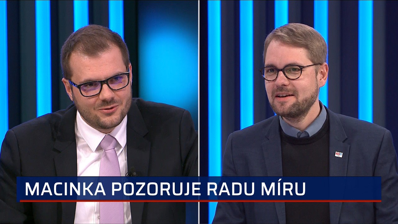 Krňanský: Macinkova zahraniční politika? Skvělá. Cílem nemá být fotka s Trumpem, opáčil Havel