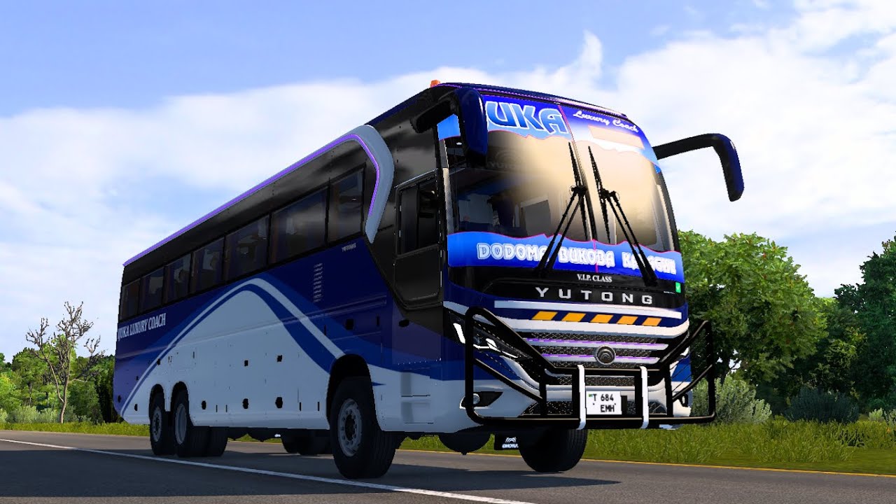 YUTONG D14 MOD [] ETS2 1.55 [] AFRICAN MAP MOD [] BEST MODS ETS2 1.55 [] BUS MODS []RIGHT HAND DRIVE