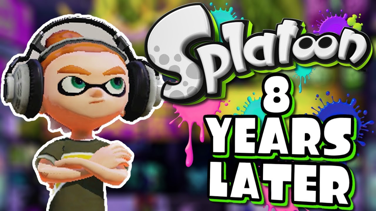 Looking at the FIRST Splatoon 8 YEARS LATER
