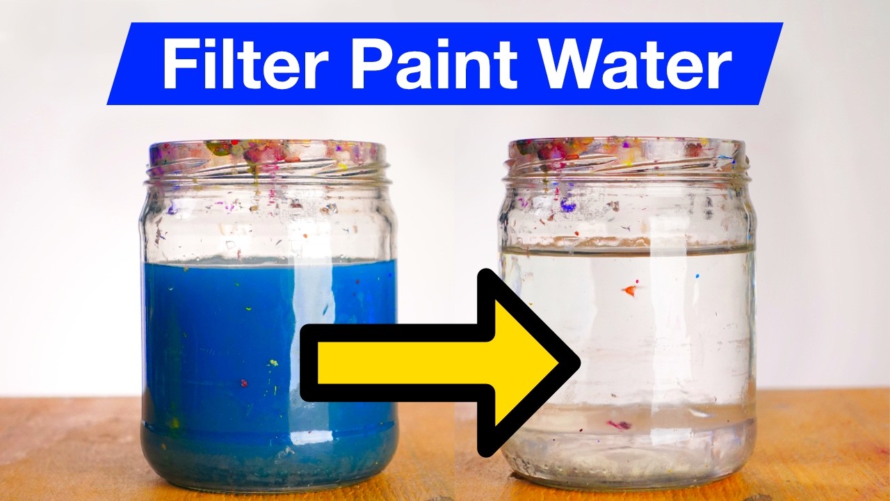 How to Easily Recycle Acrylic Paint Waste Water