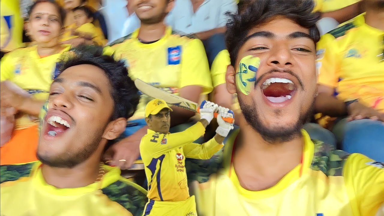 CSK vs MI DHONI Entry 🔥🔥 Crowd Go Crazy 😵&zwj;💫