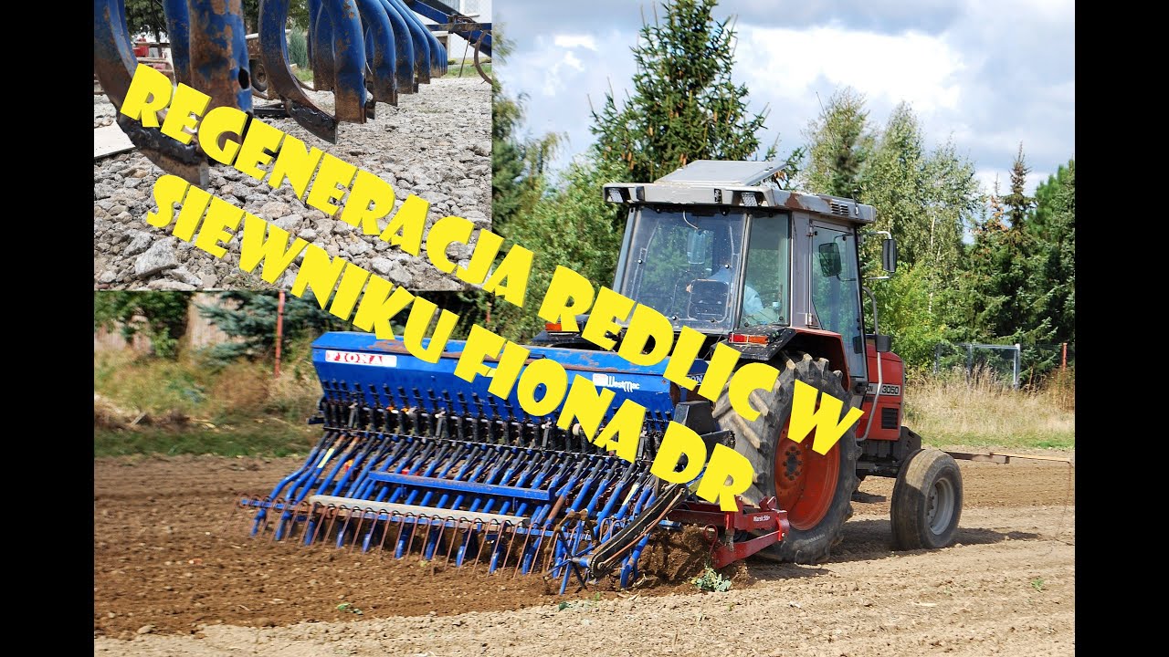 Regeneracja redlic w siewniku FIONA DR
