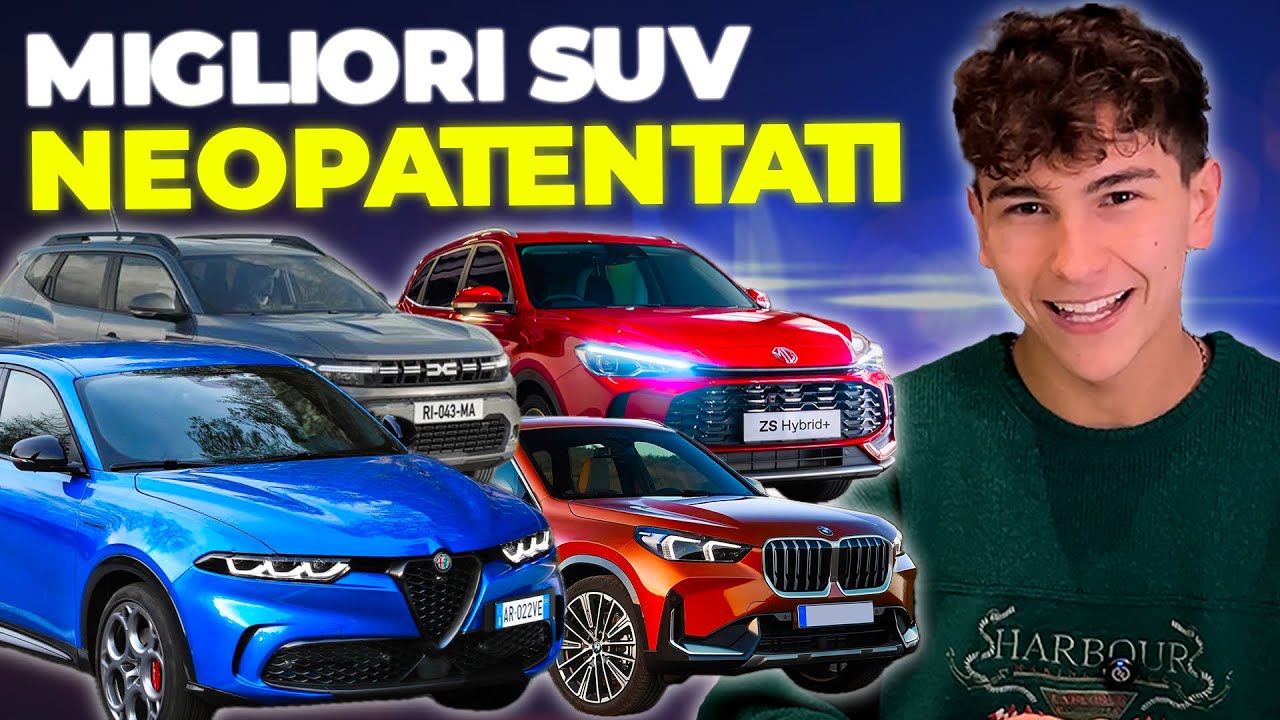 SUV PER NEOPATENTATI – QUAL'È IL MIGLIORE CON IL NUOVO CODICE DELLA STRADA?