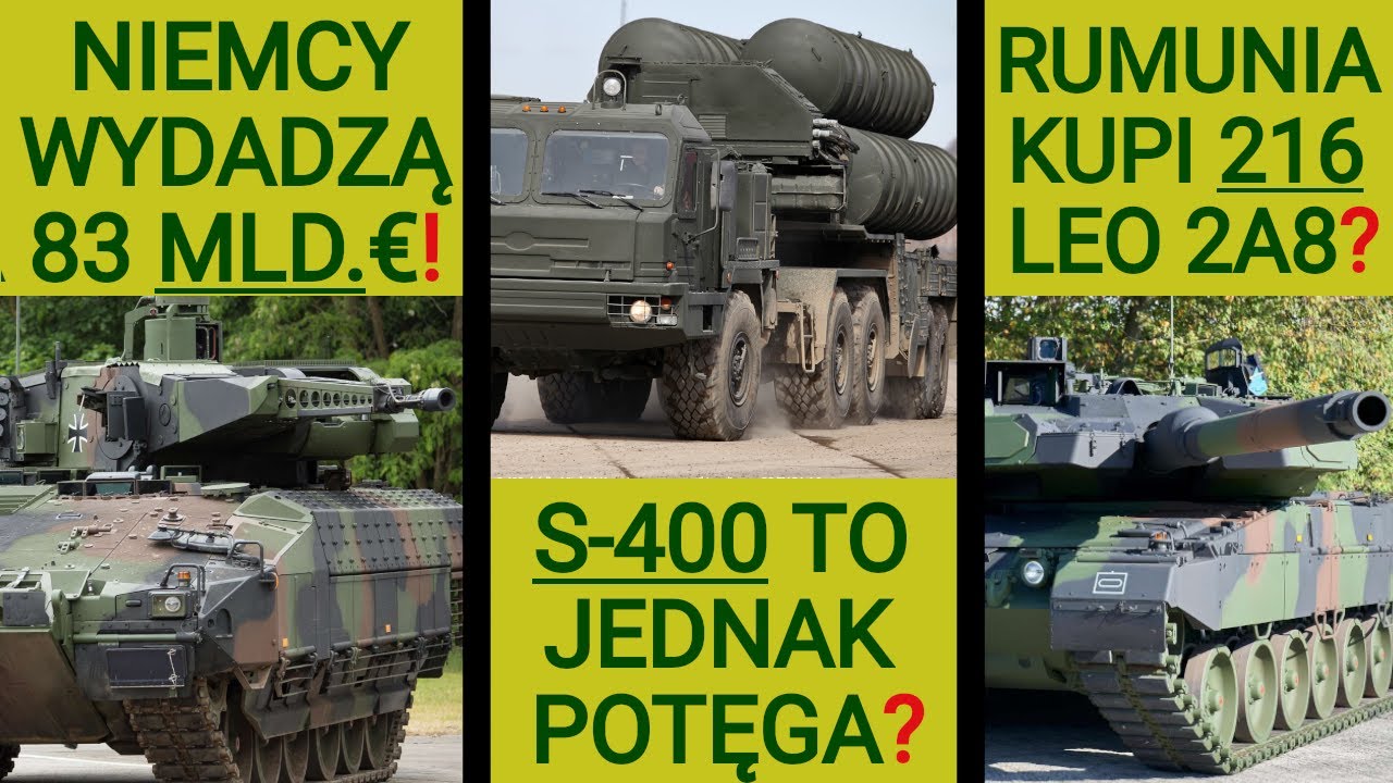 Rumunia może kupić 216 Leopard&oacute;w 2A8, Niemcy wydadzą 83 mld euro na zakupy: WOJSKOWE NEWSY #311