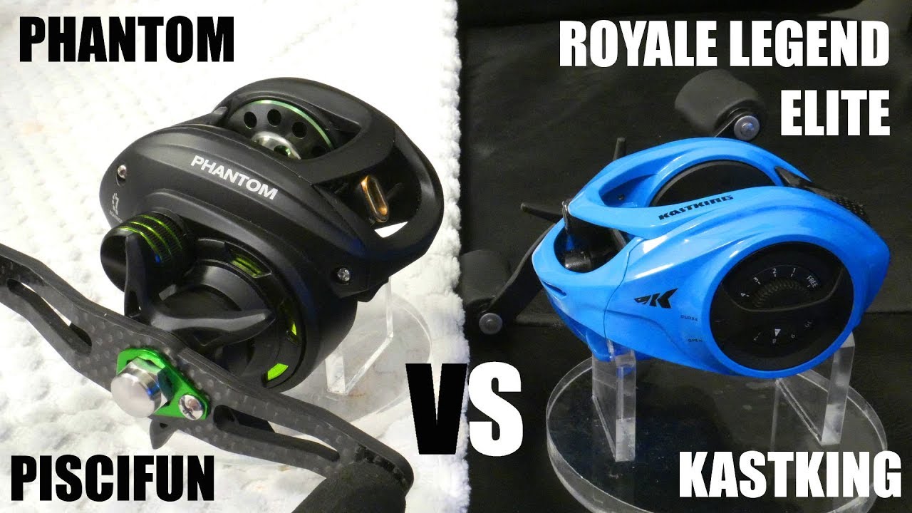 $70 BAITCASTER BATTLE: PISCIFUN PHANTOM VS KASTKING ROYALE LEGEND ELITE