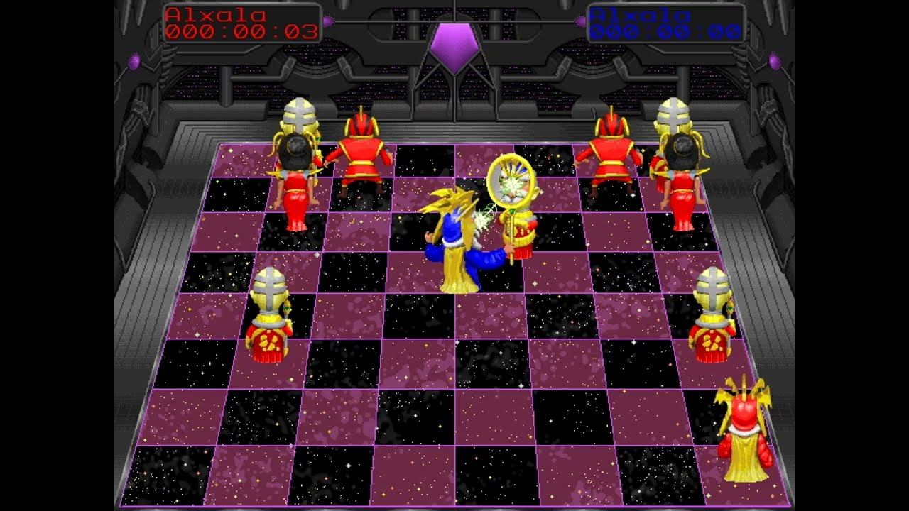 Battle Chess 4000 (MS-DOS) Bishop Captures