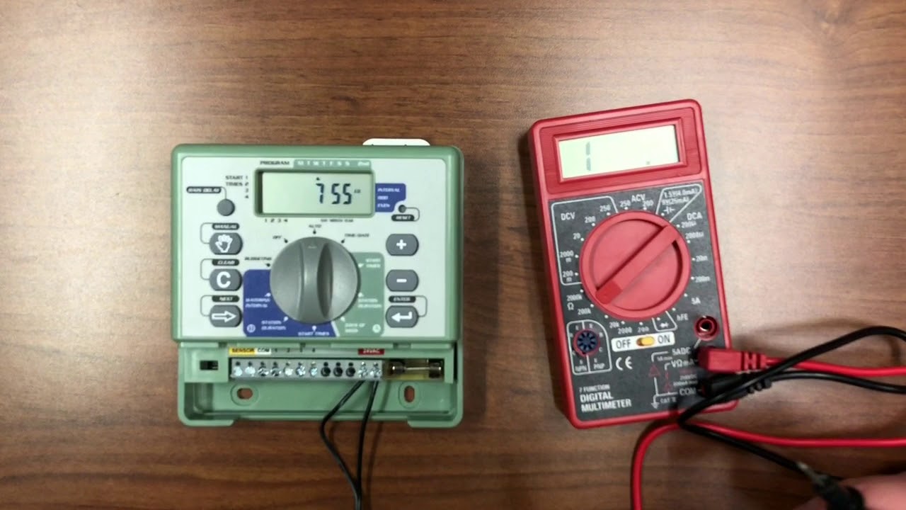 Test timer with multimeter