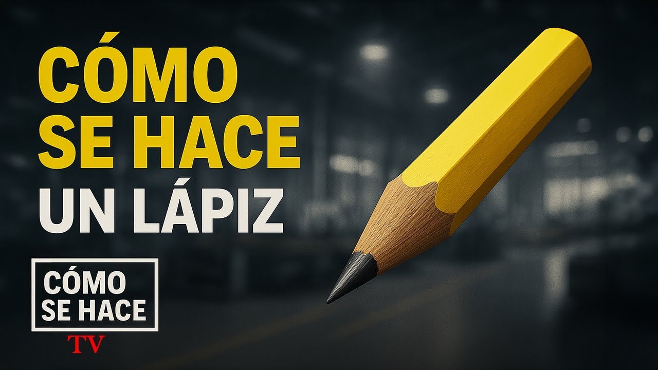 Cómo Se Fabrica un Lápiz | El Proceso Completo Explicado ✏️