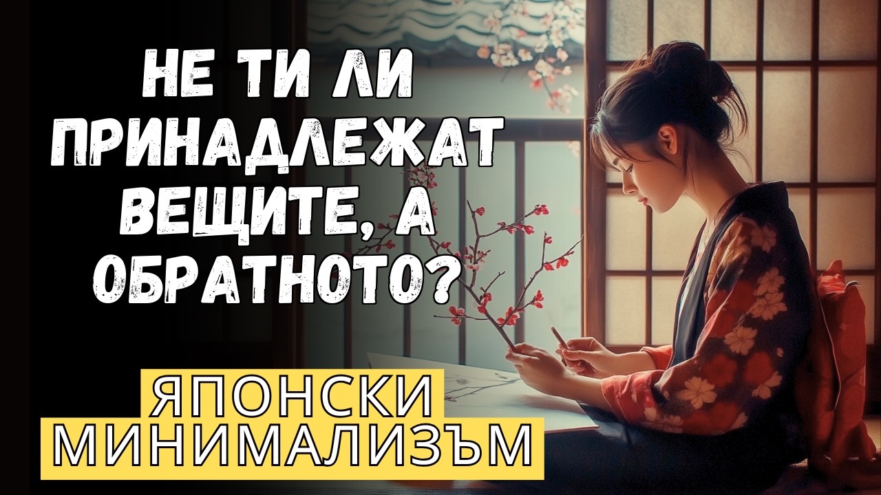 ЯПОНСКИ МИНИМАЛИЗЪМ: 5 ПРИЗНАКА, ЧЕ ВАШИТЕ ПРИТЕЖАНИЯ ВИ ПРИТЕЖАВАТ