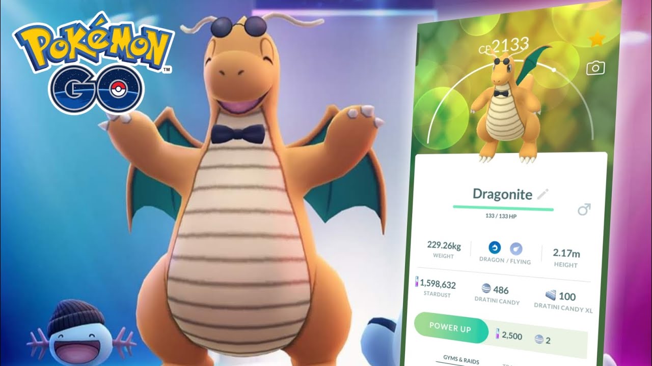 Fashionable costume Dragonite! | POK&Eacute;MON GO