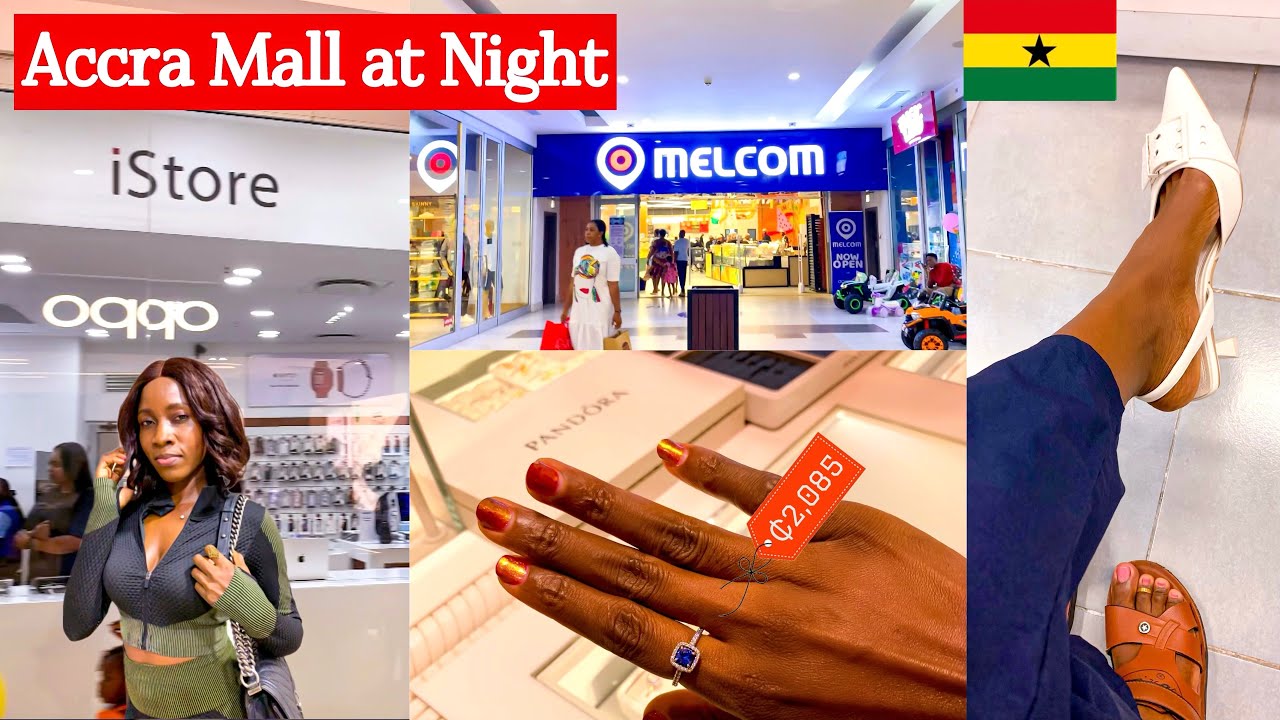 Come Night Shopping at Accra Mall in Ghana w/me | Ohhyesafrica