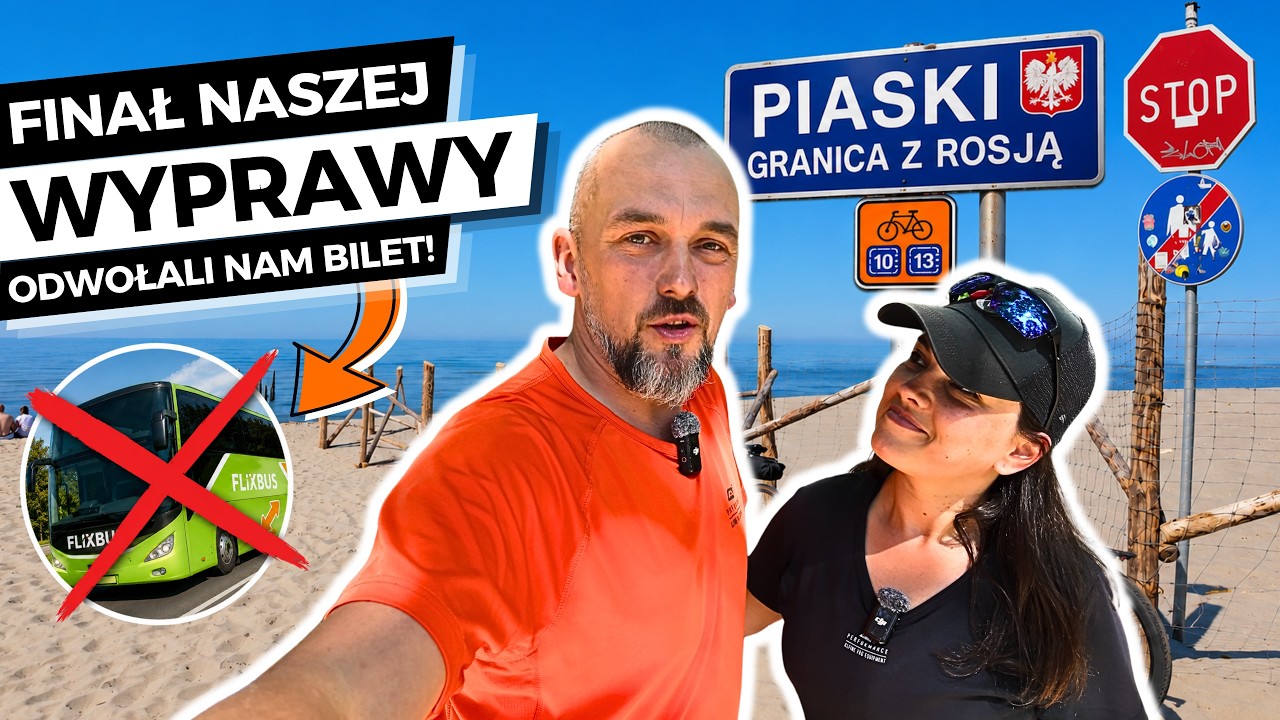 #95 We&rsquo;ve reached the end! Bike breakdown and FlixBus cancelled | R10 day 6 and 7 ep.4