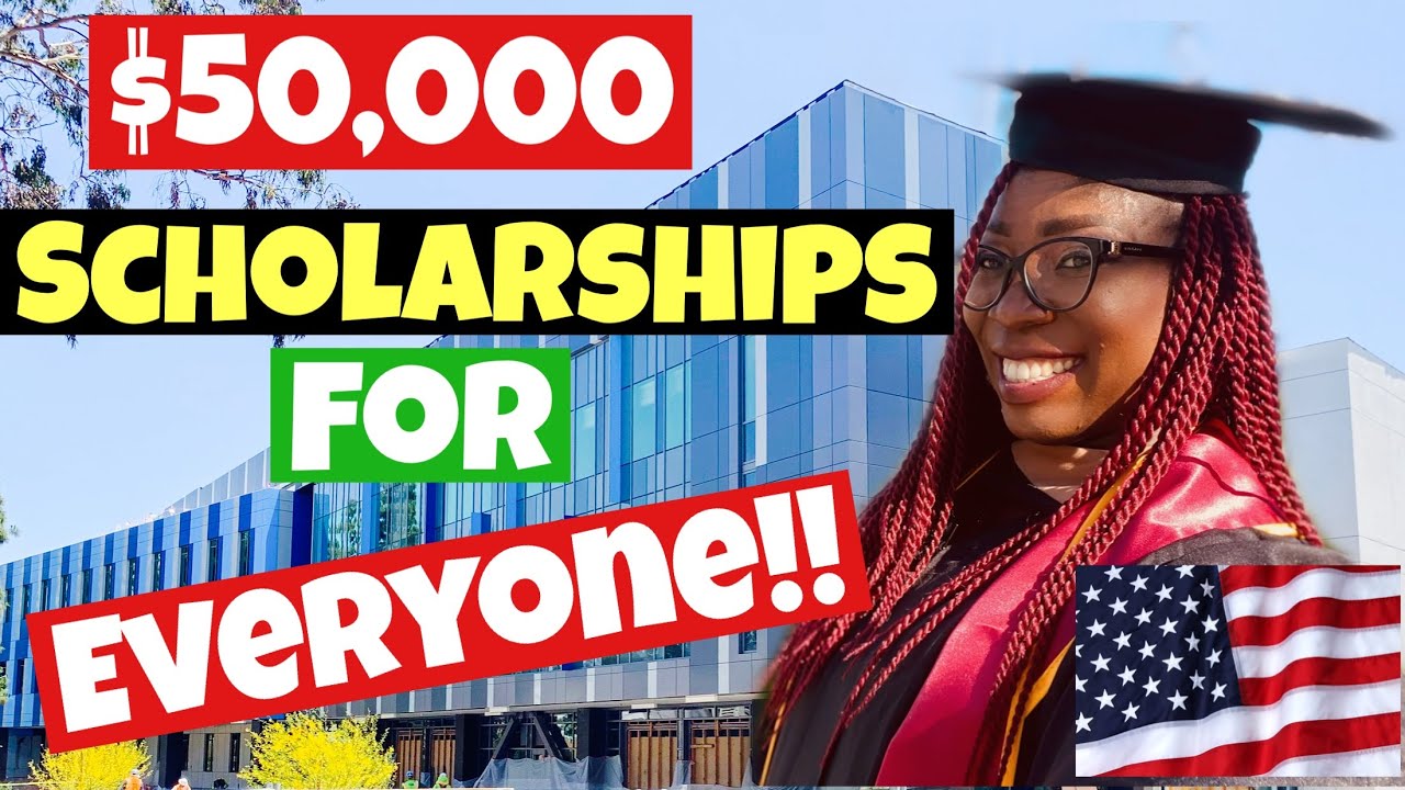 $50,000 Scholarships that EVERYONE can apply to! | Get CASH | For students, all ages, no essay