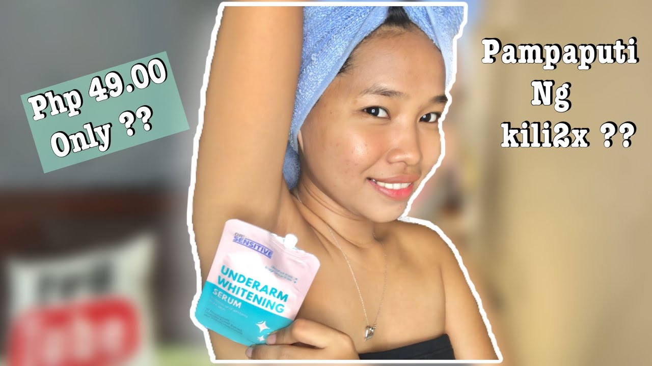 Отбеливающая сыворотка для подмышек Dr Sensitive | Обзор первого впечатления | clairesilverio