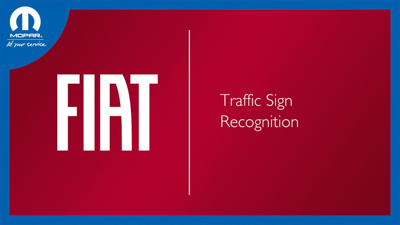 Traffic Sign Recognition | How To | 2024 Fiat 500e