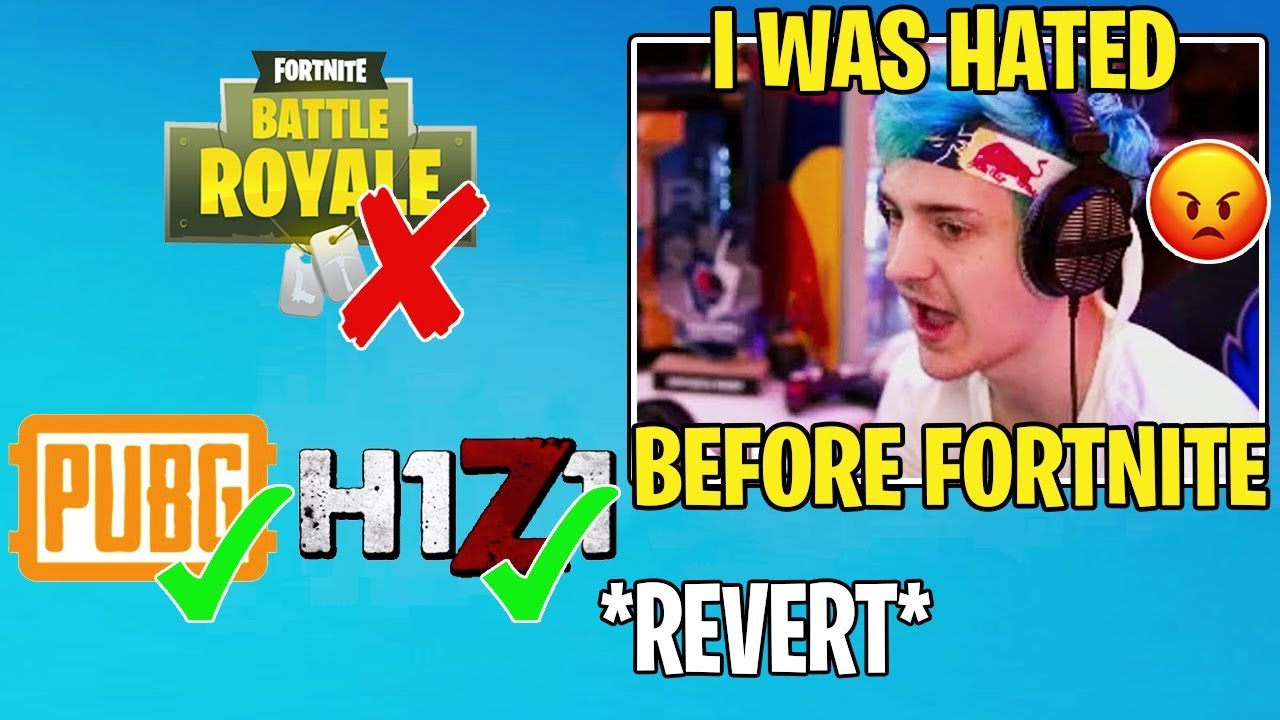 Ninja Says He Was *HATED* Before Fortnite After Tfue & Revert Patch DRAMA!!