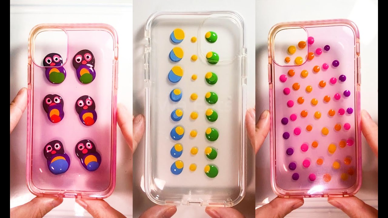 Relaxing DIY Phone Case Painting 🎨📱 | Satisfying Art & Design