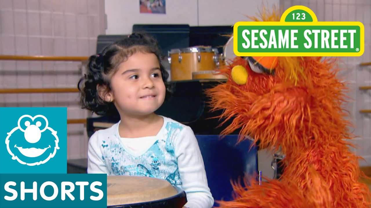 Sesame Street: Drumming School | Murray Had a Little Lamb