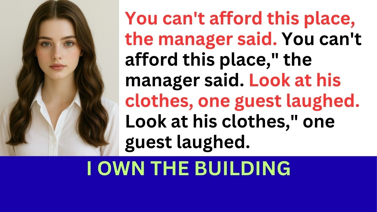 They Mocked Him at a Luxury Restaurant Until They Realized He Owned the Entire Building
