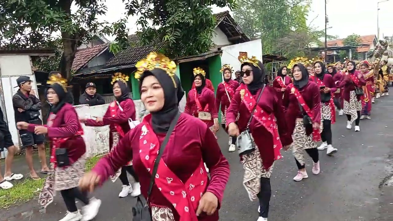 Kirab budaya dsn beciro jumputrejo sukodono Sidoarjo  2026 tampil istimewah warga kompak luar biasa 