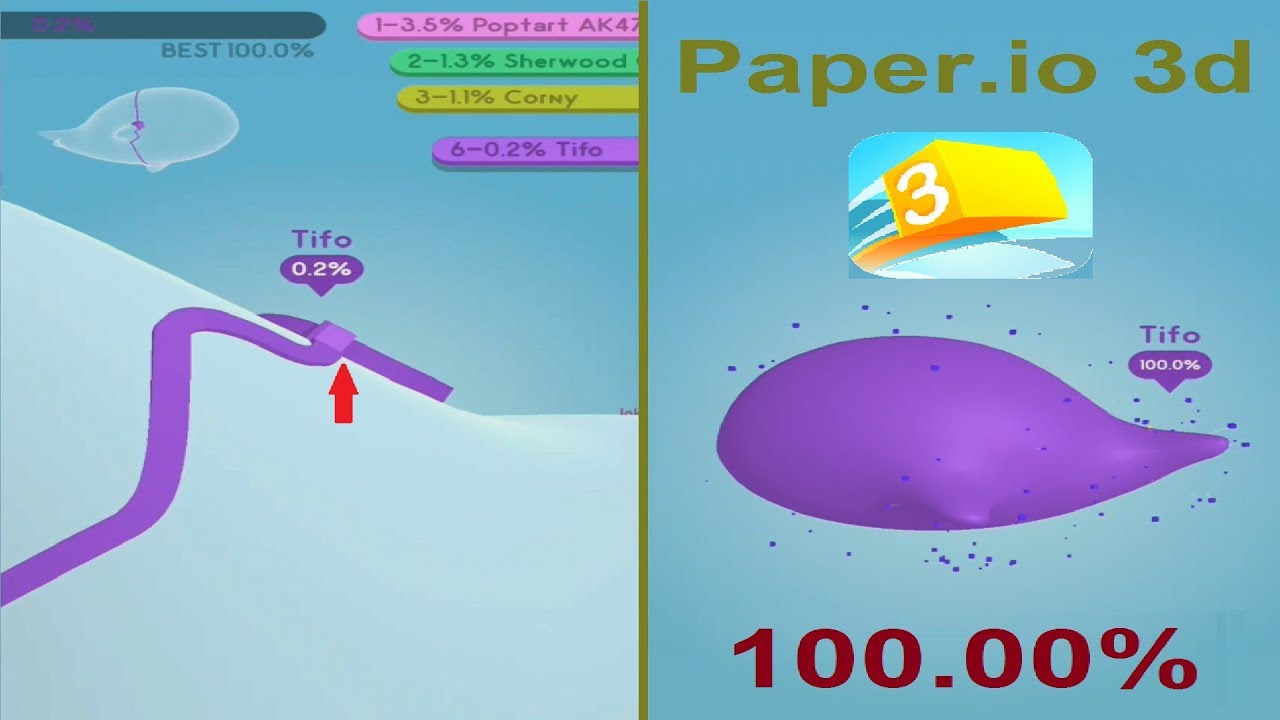 Paper.io 3d World Record 2Min