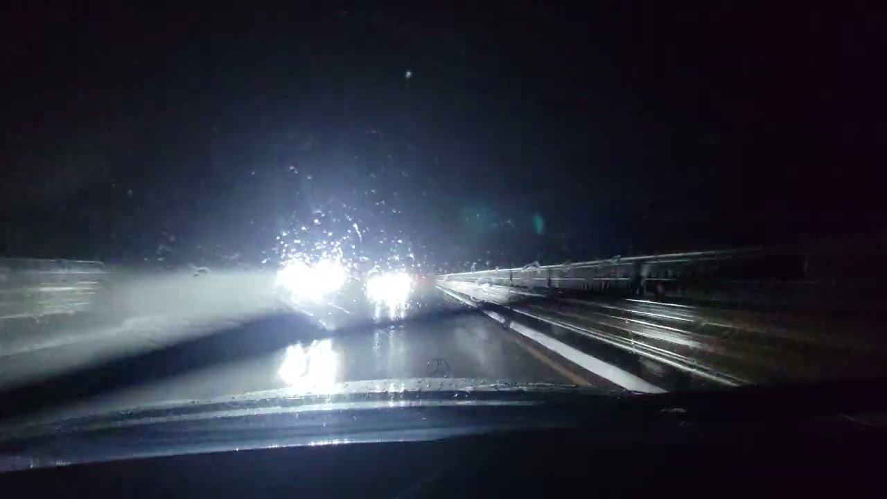 Highway of Death, at night in relentless rain on the way to a magnificent MANSION!!!