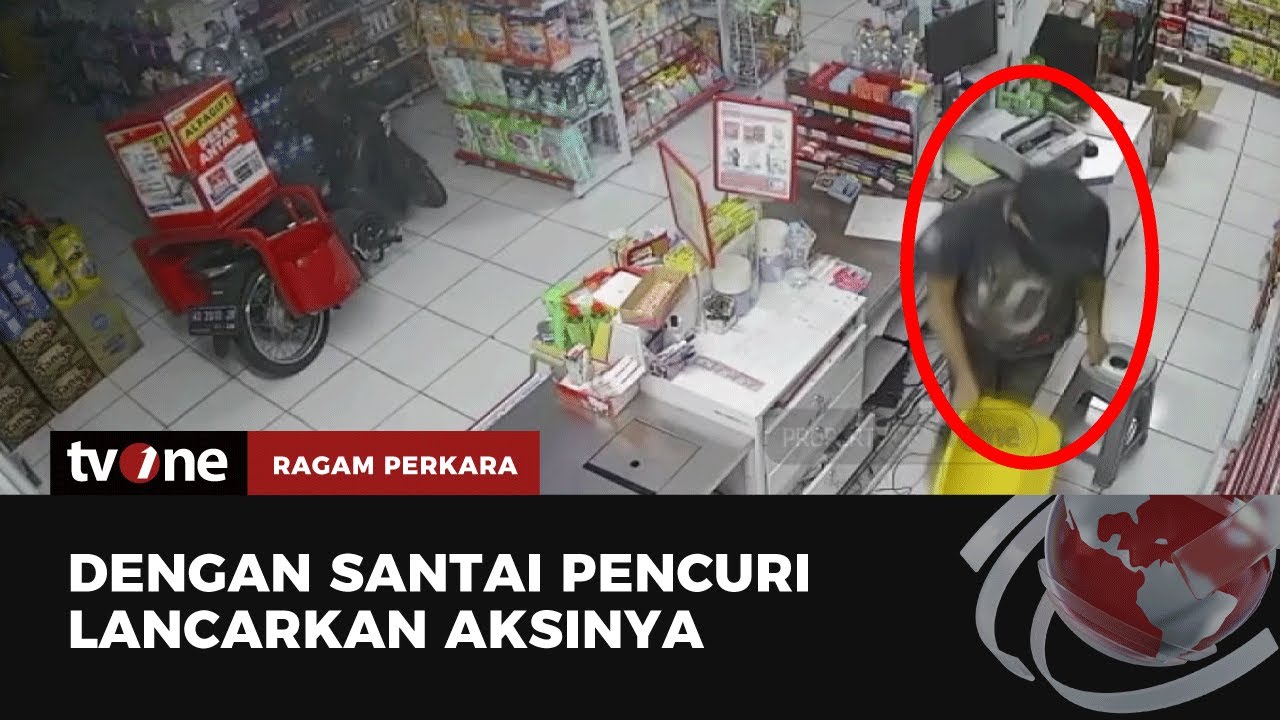 Jebol Tembok, Pencuri di Minimarket Beraksi Gasak Barang Senilai 20 Juta Rupiah | tvOne