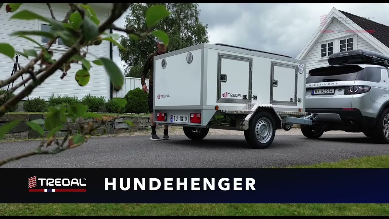 Tredal HUNDEHENGER 4 roms (8 hunder)
